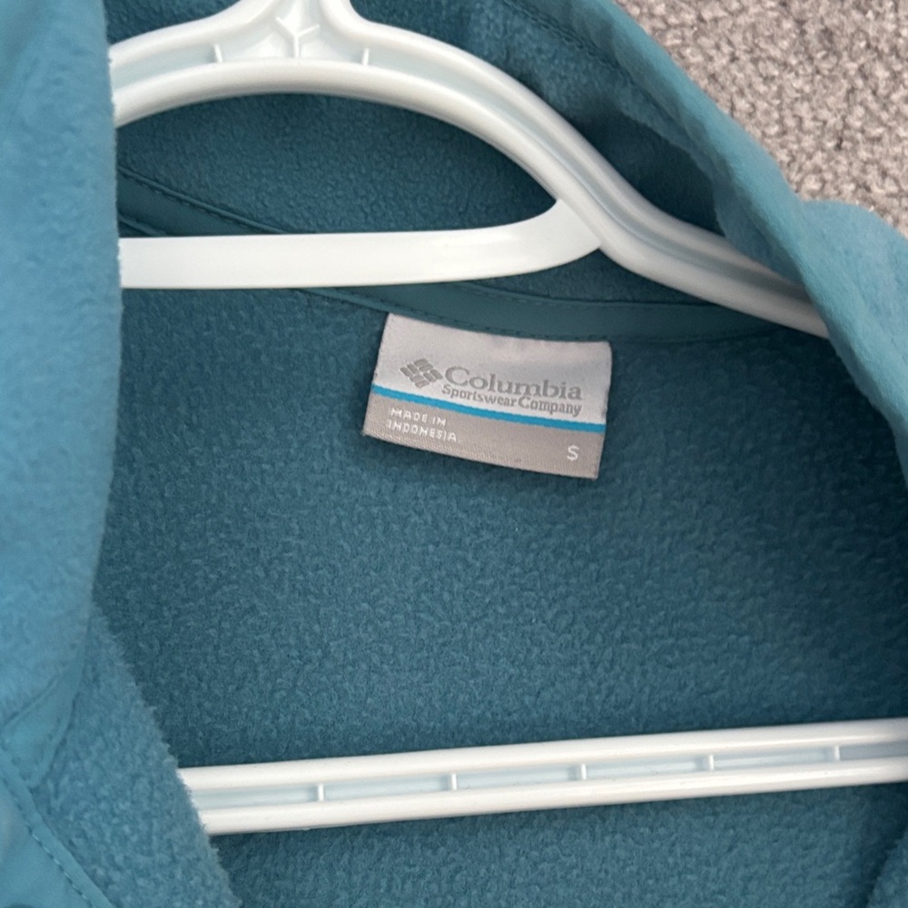 Columbia Blue Fleece Pullover - Picture 3 of 4